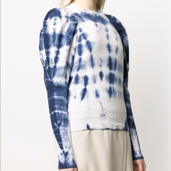 ulla johnson tie dye sweatshirt